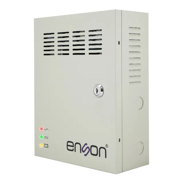 Fuente Poder Tipo Caja Para Camaras 12vdc 5a Con Espacio Bat