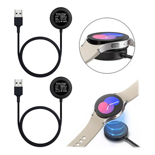 2 Cargador Para Samsung Galaxy Watch 5/4/3 Watch Active 2/1 2 Cargador Para Samsung Galaxy Watch 5/4/3 Watch Active 2/1
