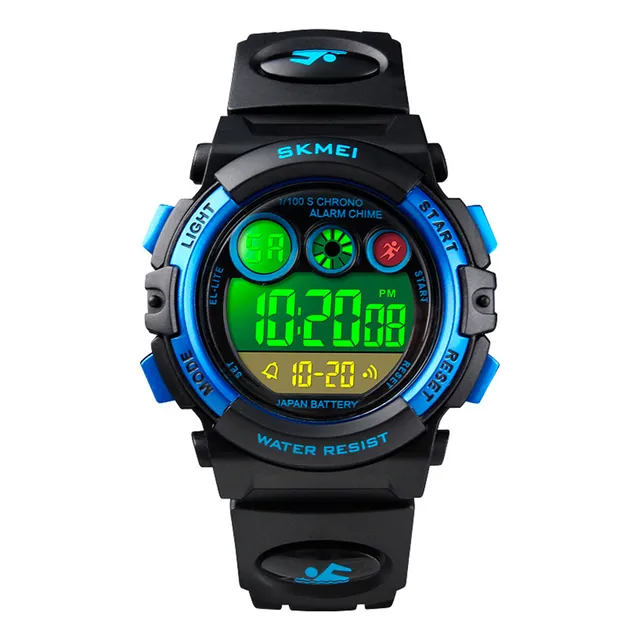 Reloj Skmei Multifunción Acuático Led Digital Original Caja