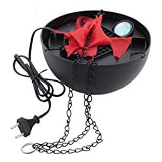 Luz De Fuego Falsa En 3d De Cristal, Lámpara Led Colgante, A Luz De Fuego Falsa En 3d De Cristal, Lámpara Led Colgante, A