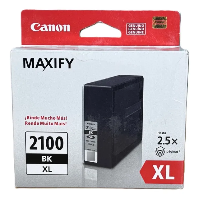 Cartucho De Tinta Canon Pgi-2100xl Black Original