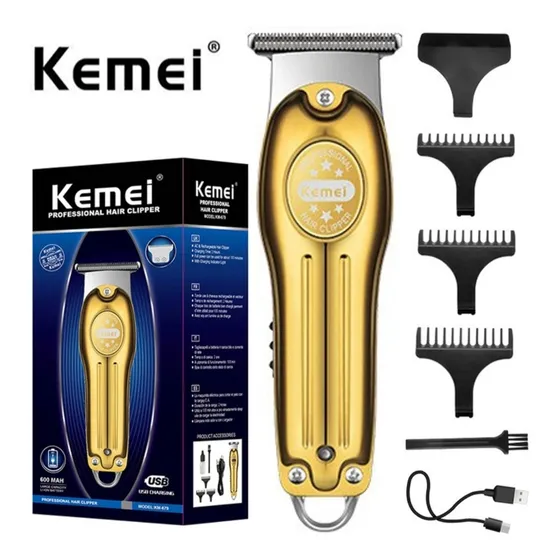 Kemei Trimmer 679 Maquina De Afeitar Cabello Inalambrica