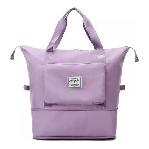 Bolso De Hombro Plegable Expandible Bolsa Viajero Tirantes