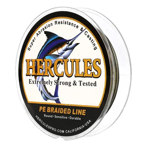 Hercules Super Cast, Resistencia 10-300 Libras, 100 Metros