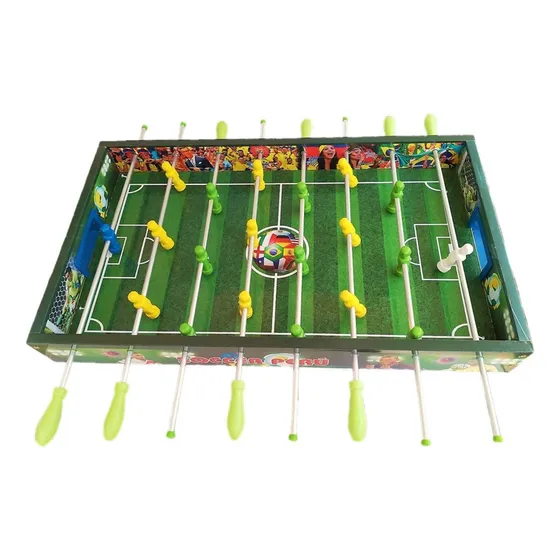 Fulbito De Mesa Mano Reversible Madera - 5 Juegos En 1 