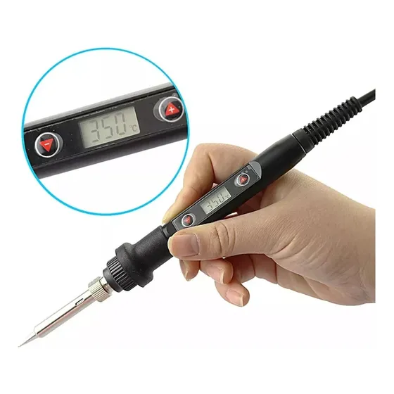 Kit Cautin Digital 80w Pantalla Lcd Profesional Regulable