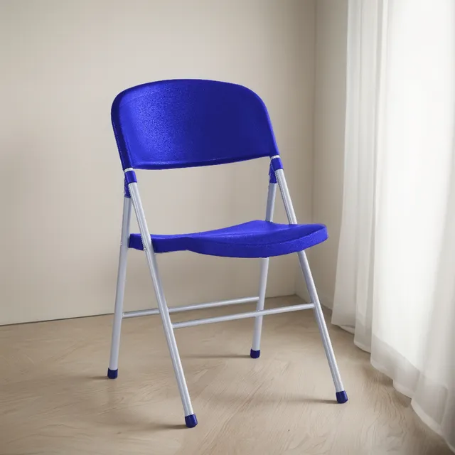Silla De Visita Plegable Rta-z-01 Azul