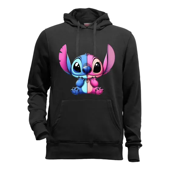 Buzo Canguro Adulto  En 6 Hermosos  Diseños Stitch