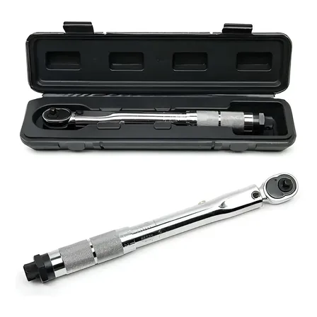 Torquímetro De Estalo Stels 1/4'' 5-24Nm Cromado c/ Estojo