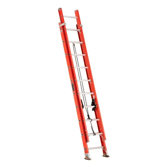 Escalera Extensión Fibra De Vidrio 5.18mt, 534-20n Cuprum Naranja