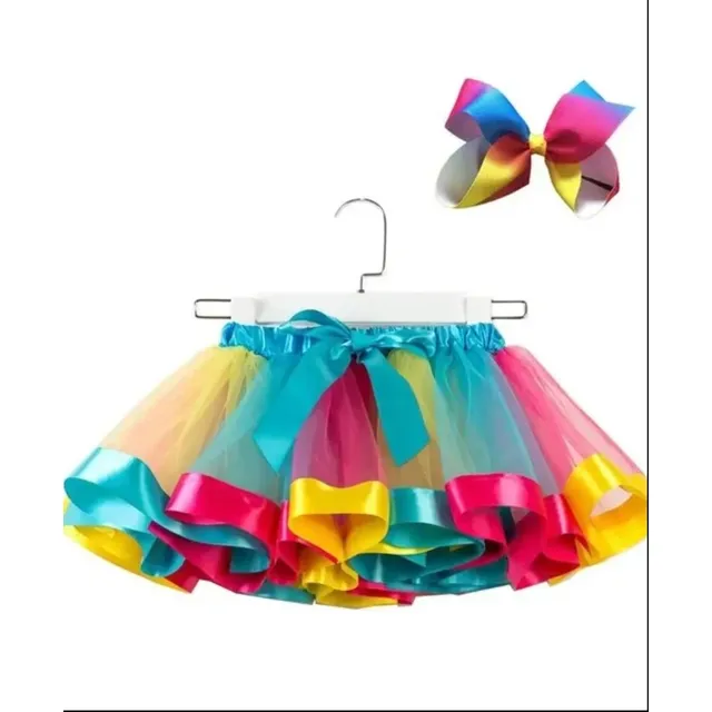 Falda Tutu Shein Para Niñas De 4 A 10 Años, Varios Colores