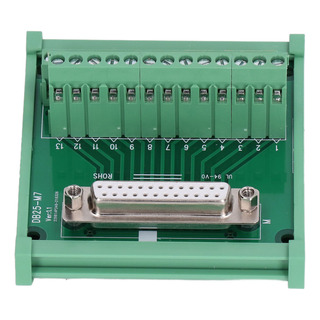 Placa Adaptadora Db25 A Conector De Terminal, Placa Pcb Rect Placa Adaptadora Db25 A Conector De Terminal, Placa Pcb Rect