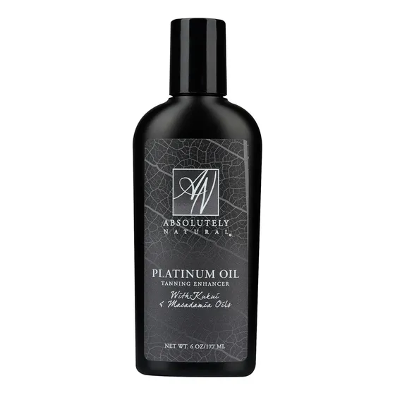 Aceite Bronceador Platinum Dark - Loción Bronceadora Orgá...