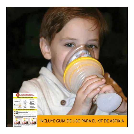 Kit Anti Asfixia, Ahogamiento Adulto Y Pediátrico