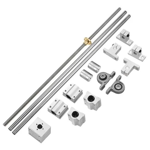 Varillas Movimiento Lineal 8 X 1000 Mm Y Tornillo Avance 8,