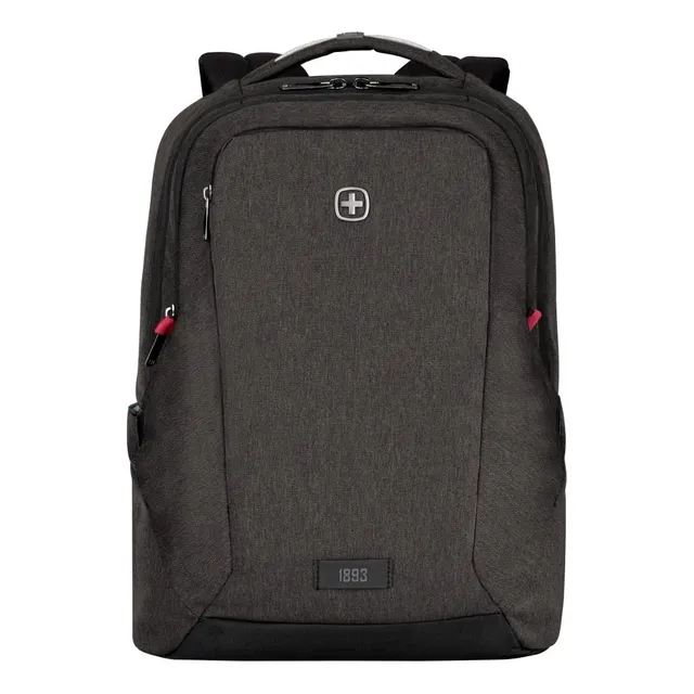 Wenger Mochila Mx Professional Para Laptop De 16 Pulgadas Color Gris Diseño de la tela Poliéster