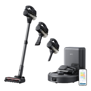 Robot Aspirador Eufy 3 En 1 E20, Se Vacía Automáticamente Ha Robot Aspirador Eufy 3 En 1 E20, Se Vacía Automáticamente Ha