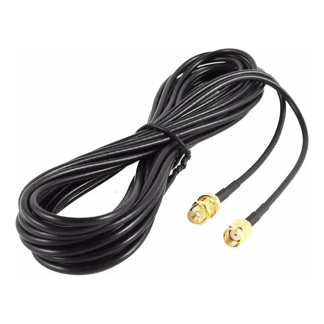 Cable Rp Sma Coaxial Extensión Antena Internet Wifi 3 Metros