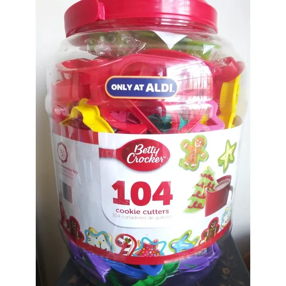 Moldes Para Galletas Estuche De 104 Unidades Betty Crocker I