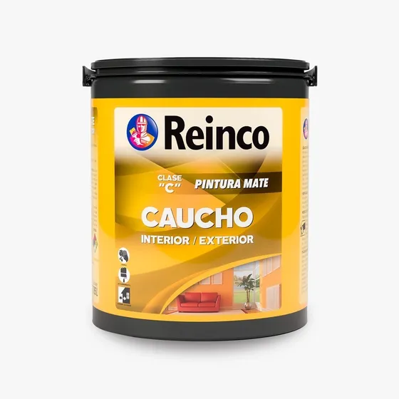 Pintura Caucho Reinco Tipo C - Negro Galón 