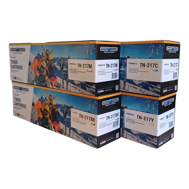 Pack 4 Toner Tn-217 Hl-1327cdw Dcp-l3551cdw  Mfc-l3750