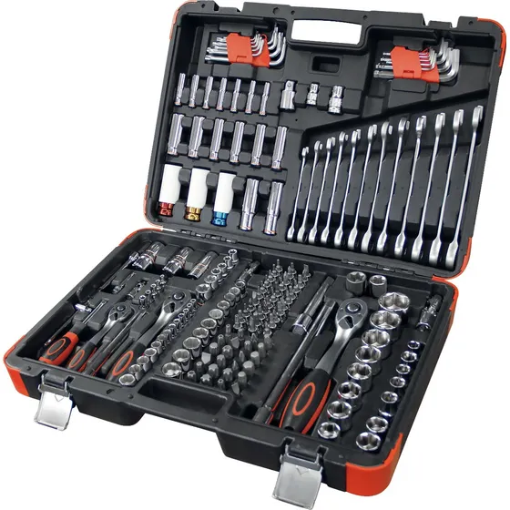 Kit Ferramentas C/ Maleta 178 Pçs Gedore Oficina Mecânica