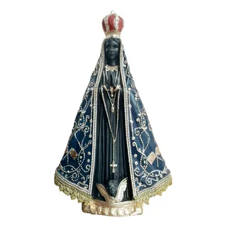 Nossa Senhora Aparecida 44cm Linha Italiana Perfeita Nossa Senhora Aparecida 44cm Linha Italiana Perfeita