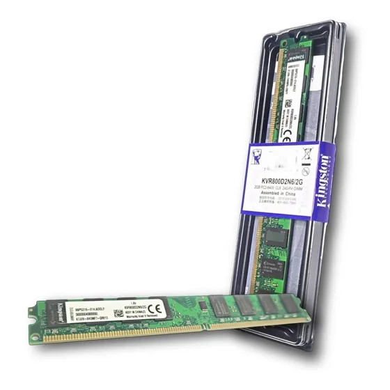 Memoria Ram Kingston Dimm 2gb Ddr2 800mhz Pc2-6400 Pc