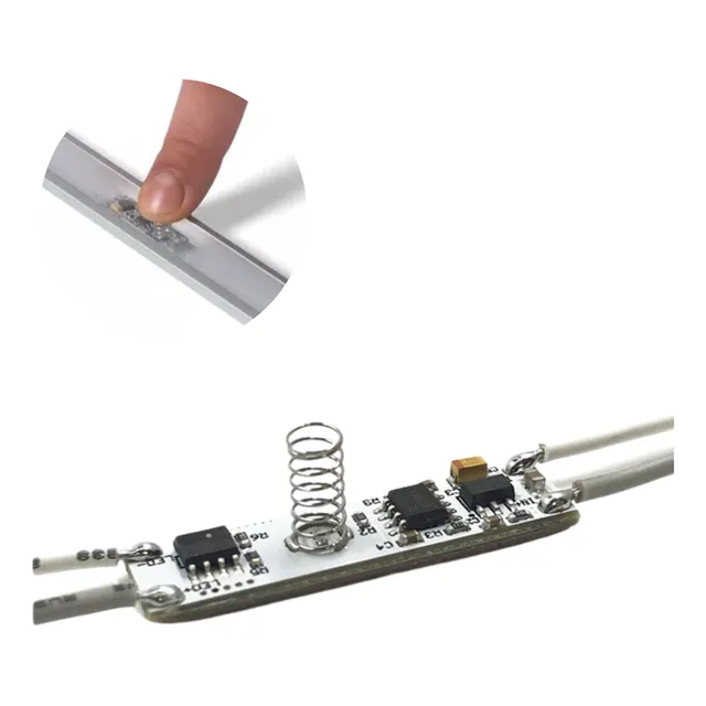 Encendido Perfiles Touch + Dimmer 12/24v (8a)
