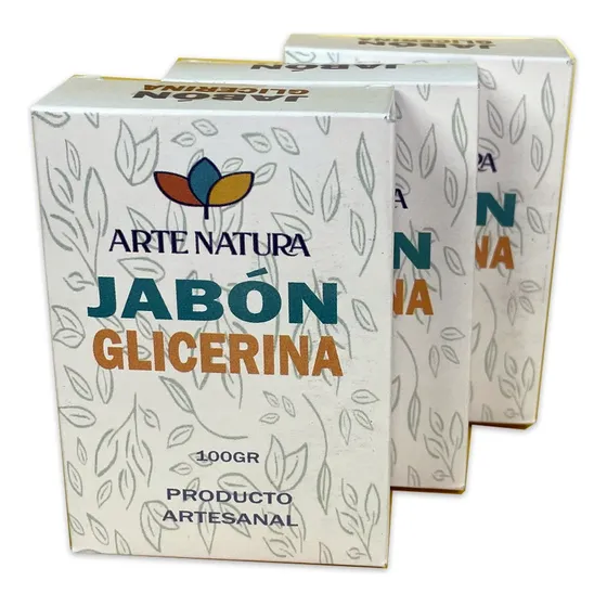 Barra De Glicerina Control Acné  100gr 3 Pack
