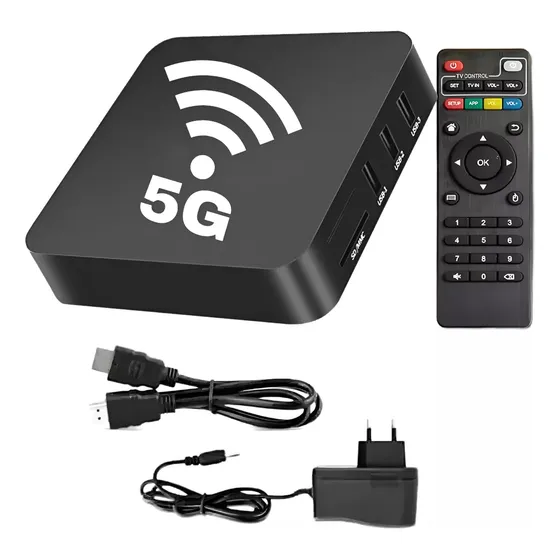Tv Box 4k 5g Transforme Sua Tv Em Smart !