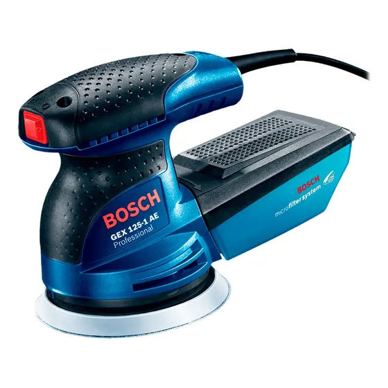 Lijadora Excentrica Bosch Gex 125-1 Disco De Lija 06013875g0