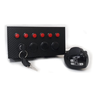 Button Box Joystick Ets2 Ats Pc Usb + Manopla Scania G29 Button Box Joystick Ets2 Ats Pc Usb + Manopla Scania G29