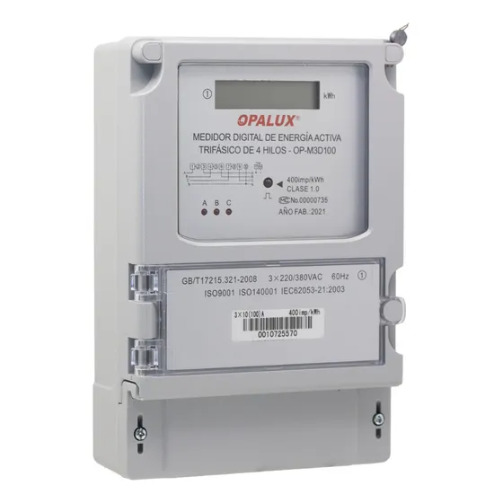 Medidor De Energía Trifásico Digital 220v/380v Op-m3d100