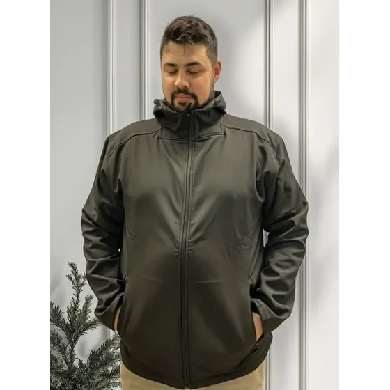 Campera Neopreno Con Capucha Talles Especiales - Textilshop
