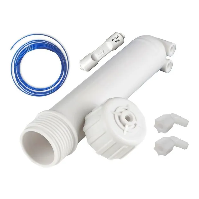 Carcaça Para Membrana De Osmose Reversa + Conectores + Mang