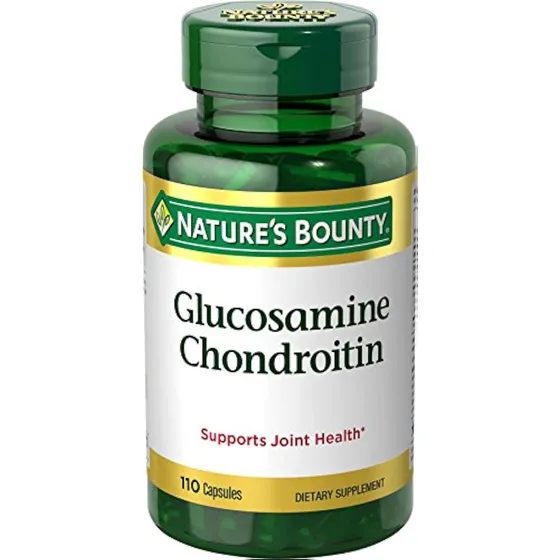 Píldoras De Glucosamina Y Condroitina De Nature's Bounty Y