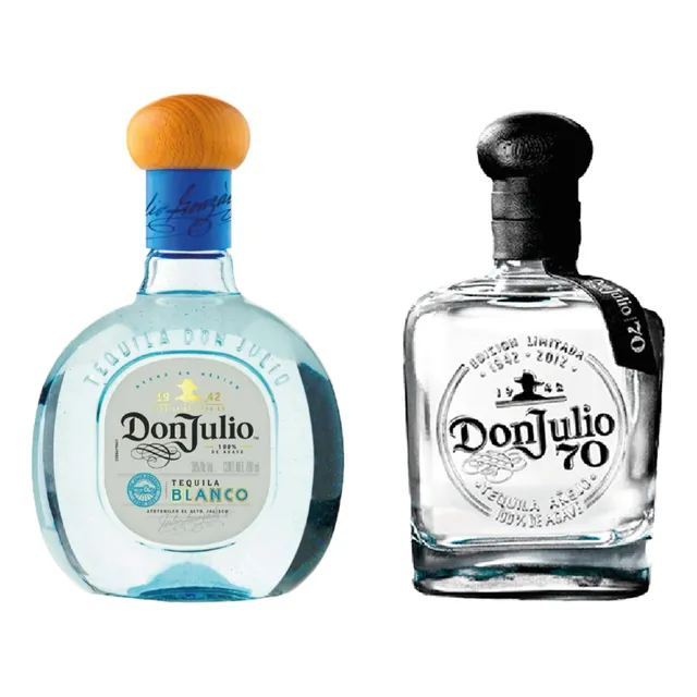 1 Teq Don Julio Blanco 700 Ml Y 1 Teq Don Julio 70 700 Ml