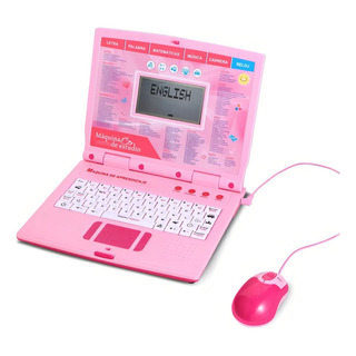 Computadora Didáctica Infantil Fantastic Toys Rosa Bilingüe Español/inglés 130 Actividades Educativas Con Mouse Cable De Energía Teclado Computadora Didáctica Infantil Fantastic Toys Rosa Bilingüe Español/inglés 130 Actividades Educativas Con Mouse Cable De Energía Teclado