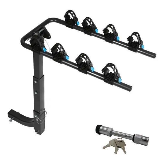 Porta 4 Bicicletas Para Enganche Americano