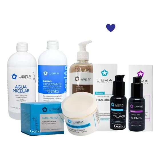 Kit Combo Rutina Piel Normal Retinol Hialuronico Hidratacion