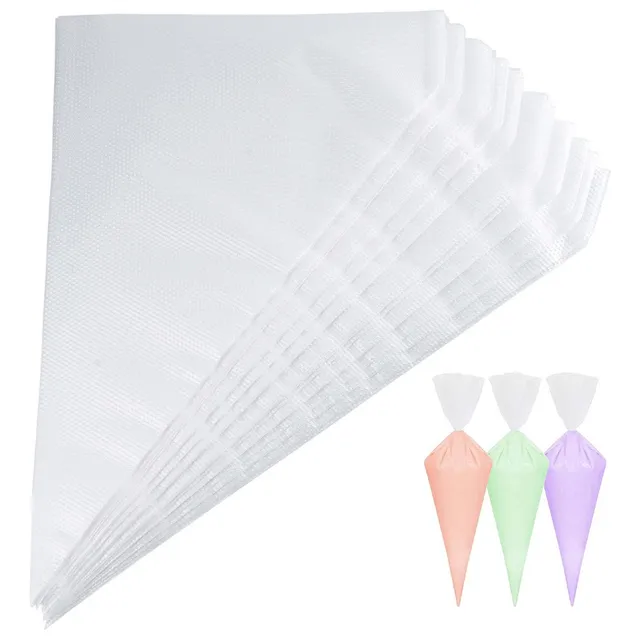 100 Manga Pastelera Desechable Duya Reposteria Decorar 26cm