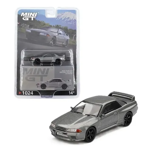 Mini Gt Nissan Skyline Gt-r Velside Combat C-1 Grey #971 Cinza