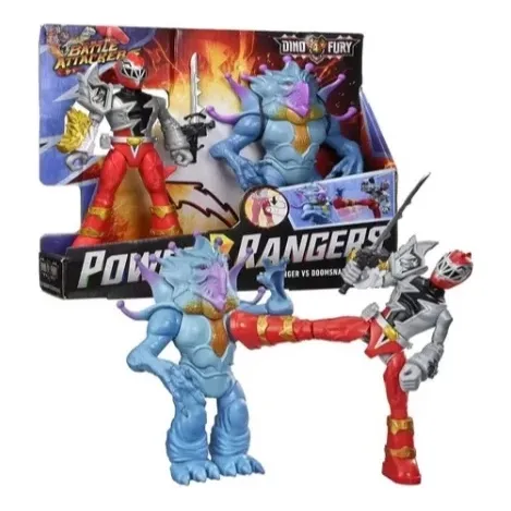 Boneco Power Rangers Battle Attackers Shockhorn Pack F1261