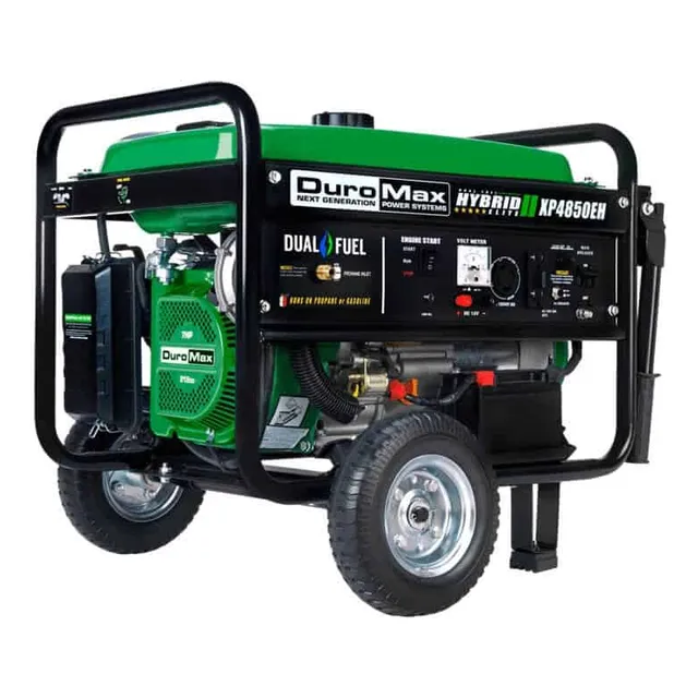 Generador Planta Eléctrica Duromax Dual 4850w Gas/ Gasolina
