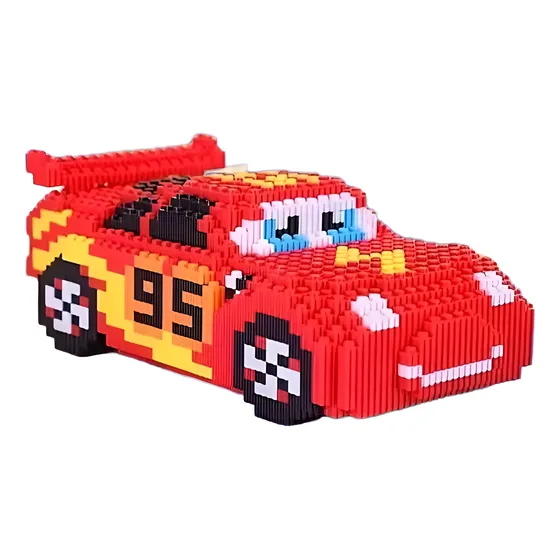 Rayo Mcqueen +3200 Piezas Juego Armable Rompecabezas 3d