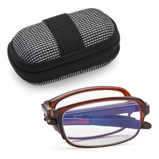 Con Funda Con Cremallera For Gafas De Lectura, Plegables, R Con Funda Con Cremallera For Gafas De Lectura, Plegables, R