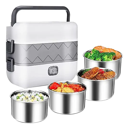 Caja De Comida Eléctrica De Auto Cocina Portátil, 5f5qx