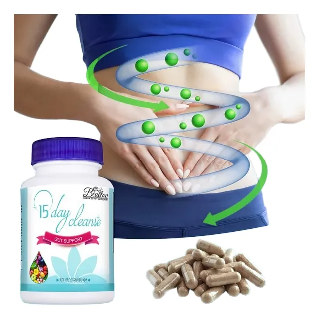 Cápsulas De Desintoxicación Para Limpieza Y Colon, 15 Días !