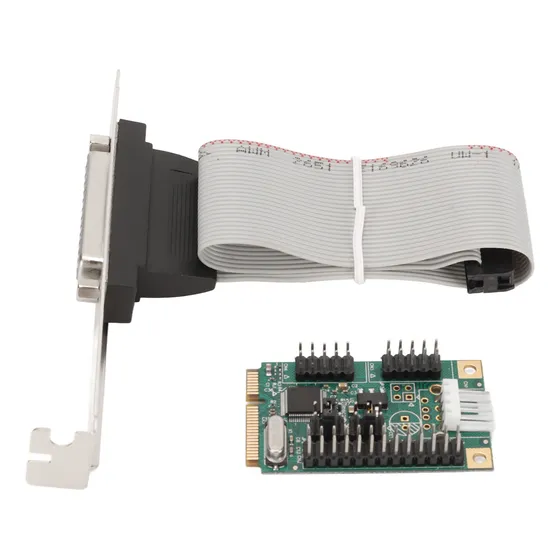 Placa De Expansão De Porta Paralela Pcie Minipcie Ch382l 1p 